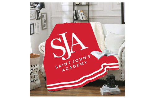 Saint John's Academy Sublimated Blanket - 5KounT2018