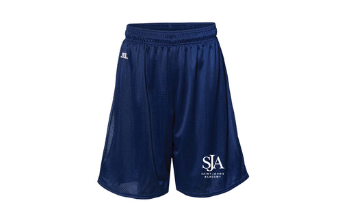 Saint John's Academy Russell Athletic  Tech Shorts - Navy (Gym Approved) - 5KounT2018
