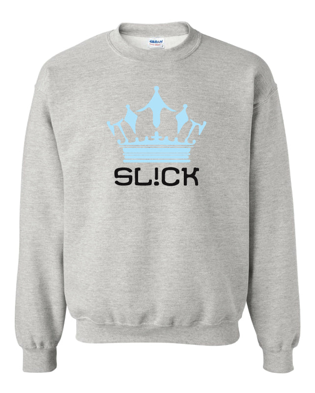 SL!CK Crewneck Sweatshirt - Grey - 5KounT