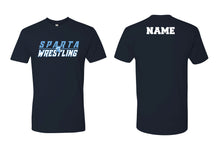 Sparta Youth Wrestling Cotton Crew Tee - Navy - 5KounT