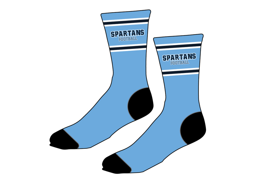 Spartans Football Sublimated Socks