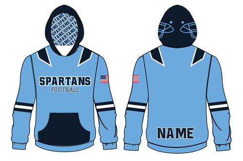 Spartans Football Sublimated Hoodie