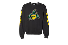 SJR Wrestling Russell Athletic Cotton Crewneck Sweatshirt - Black