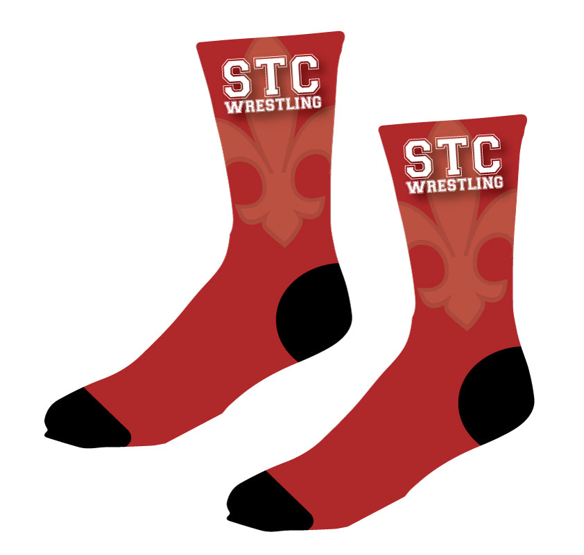 STC Wrestling Sublimated Socks - 5KounT