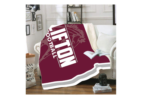 Cifton Football Sublimated Blanket