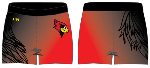 Scarlets Cheer Sublimated Shorts - Gradient - 5KounT