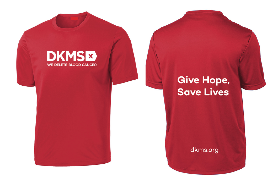 DKMS Dryfit Performance Tee - Red