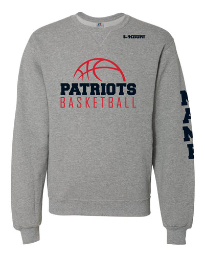 Secaucus Basketball Russell Athletic Cotton Crewneck - Heather Grey - 5KounT2018