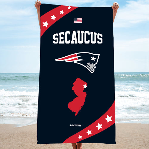 Secaucus Community Sublimated Beach Towel - 5KounT2018