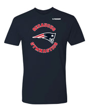 Secaucus Gymnastics Cotton Crew Tee - Navy - 5KounT2018