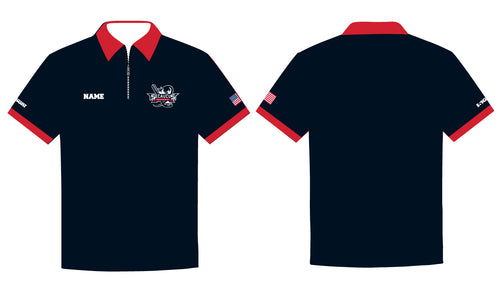 Secaucus Hockey Sublimated Polo - Navy - 5KounT2018