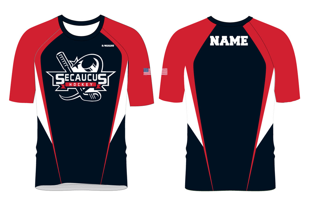 Secaucus Hockey Sublimated Shirt - Navy - 5KounT2018
