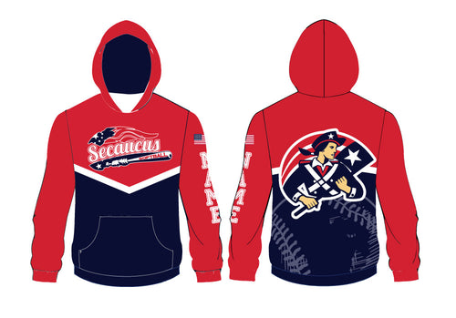 Secaucus softball Sublimated Hoodie - 5KounT2018