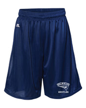 Secaucus Wrestling Tech Shorts Russell Athletic  Tech Shorts - Navy/Red - 5KounT2018