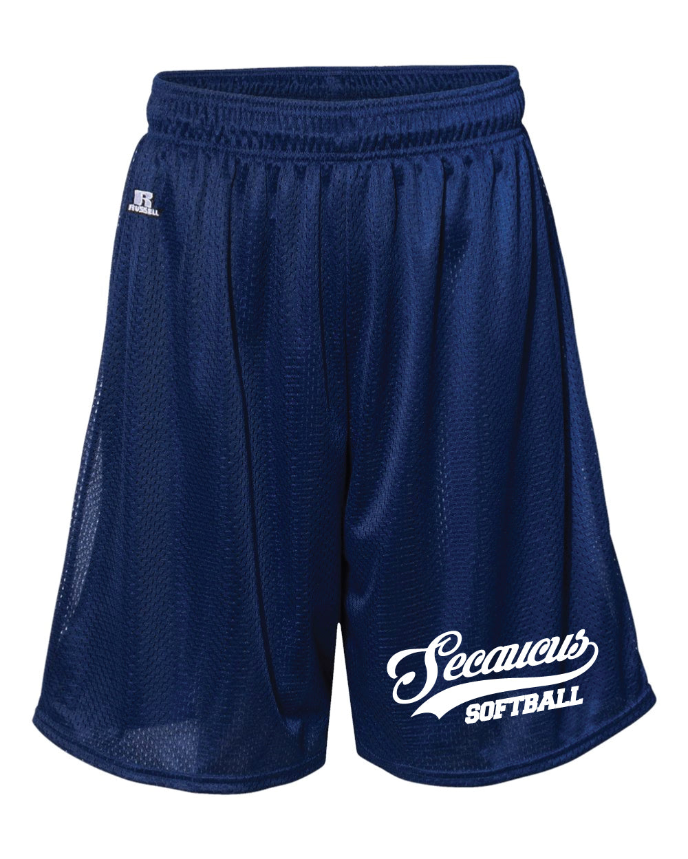 Secaucus softball Russell Athletic Tech Shorts - Navy - 5KounT2018