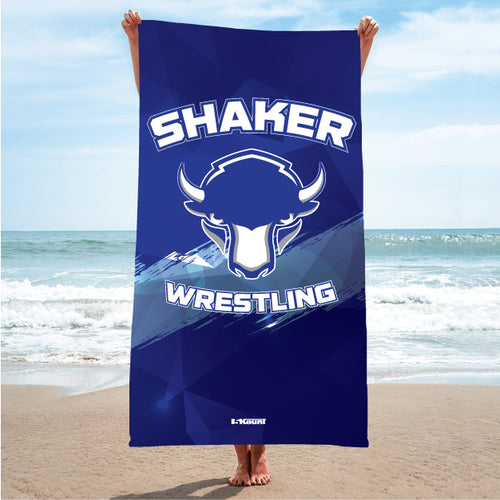 Shaker Wrestling Sublimated Beach Towel - 5KounT2018