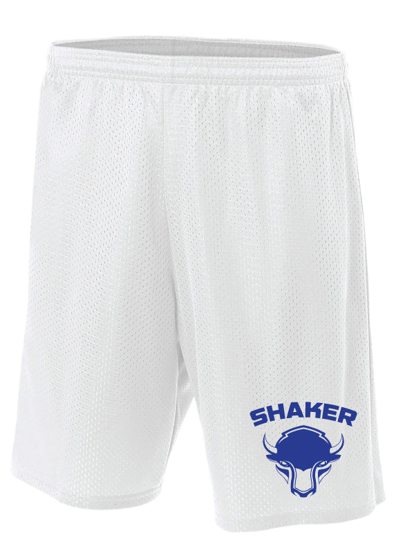Shaker Wrestling Tech Shorts - White - 5KounT