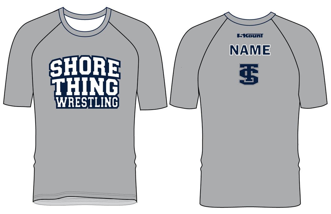 Shore Thing Wrestling Sublimated Fight Shirt - 5KounT