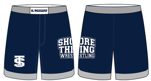 Shore Thing Wrestling Sublimated Fight Shorts - 5KounT