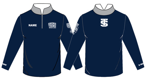 Shore Thing Wrestling Sublimated Quarter Zip - 5KounT