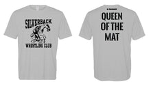 Silverback Wrestling DryFit Performance Tee - Silver/White - 5KounT