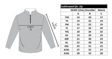 Goetz Cougars Wrestling Sublimated Quarter Zip