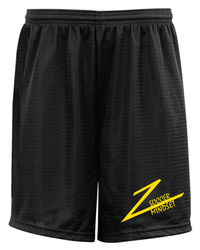 Soccer Mindset Tech Shorts - Black - 5KounT