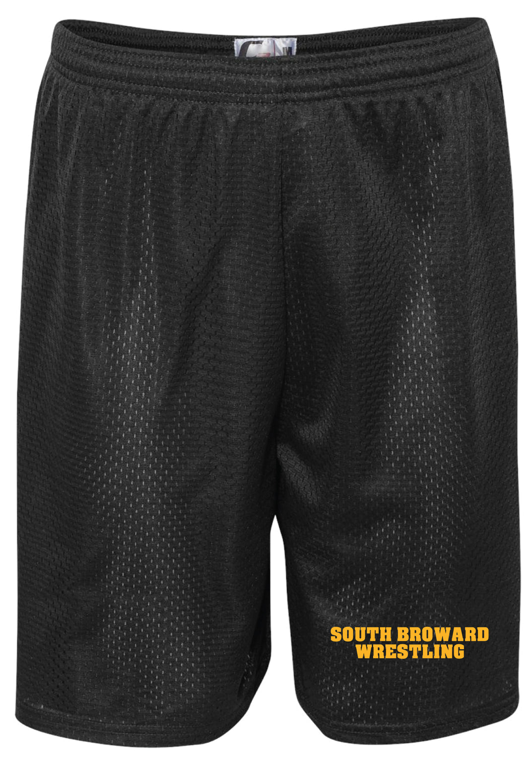 South Broward HS Tech Shorts - Black - 5KounT