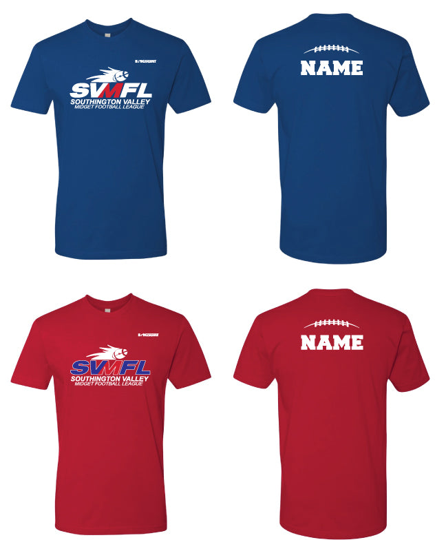 SVMFL Cotton Crew Tee - Royal Blue or Red - 5KounT