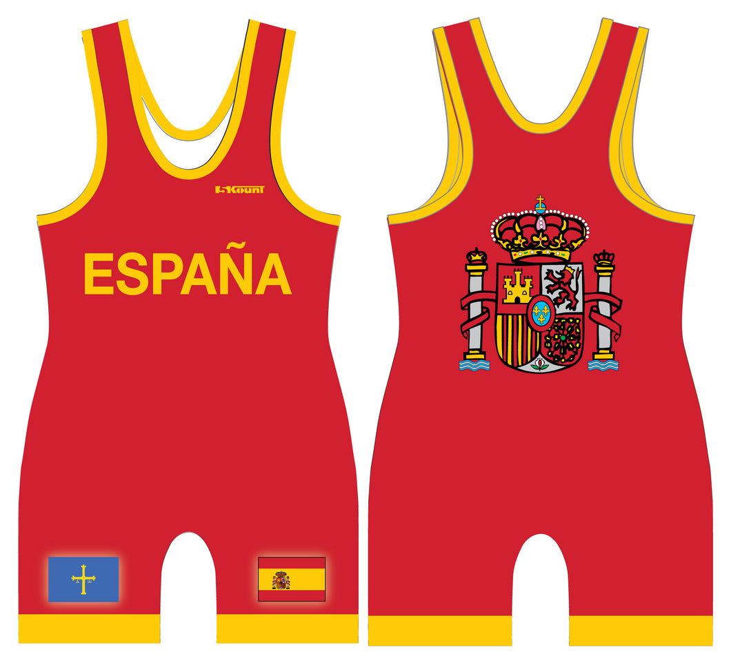 Spain Sublimated Singlet - 5KounT2018