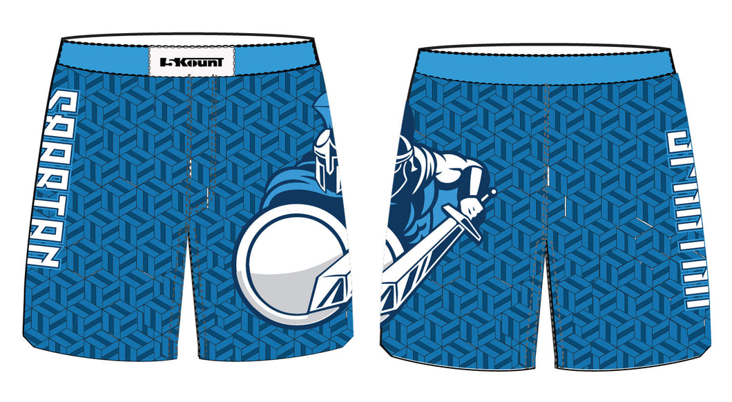 Sparta Youth Wrestling Sublimated Fight Shorts - 5KounT