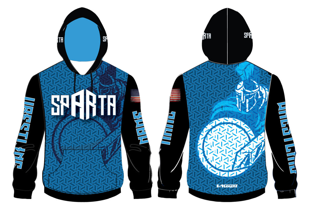 Sparta Youth  Wrestling Sublimated Hoodie - 5KounT