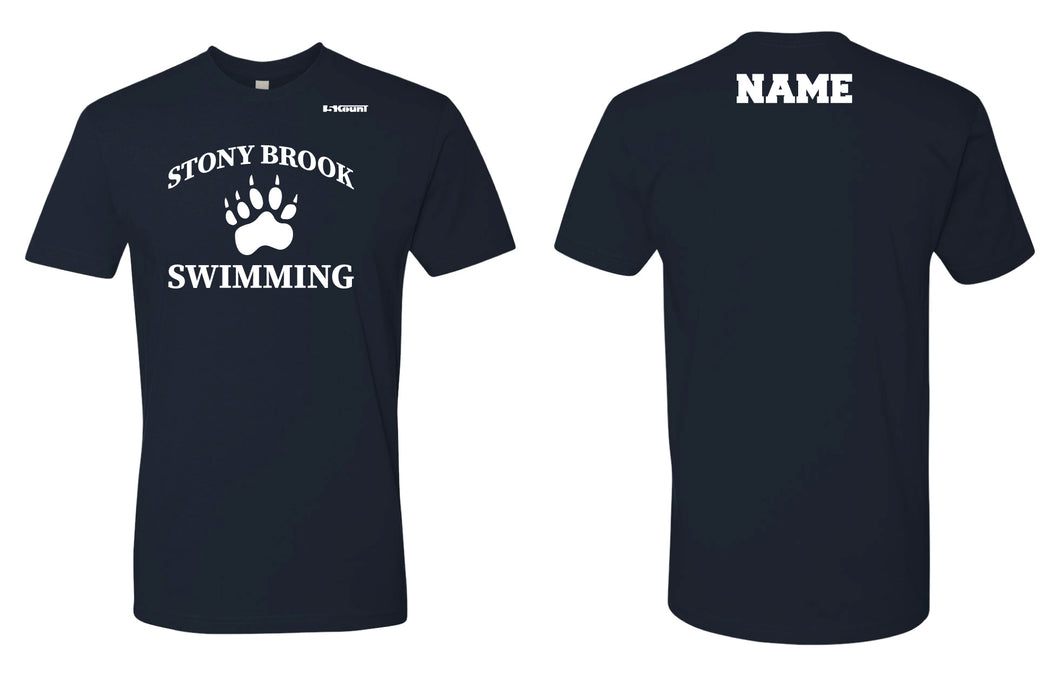 Stony Brook Swimming Dryfit Performance Tee - Navy - 5KounT2018