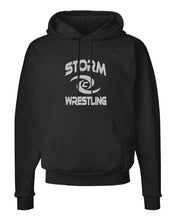 Storm Wrestling Cotton Hoodie - Purple / Black - 5KounT