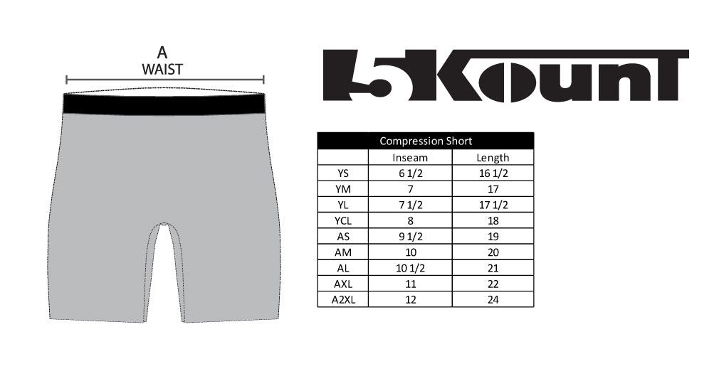 Size Chart / Shorts / Delta Shorts - Outerboro - Performance Cut