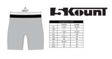 Eric Nolan Sublimated Compression Shorts Design - Black/White - 5KounT2018