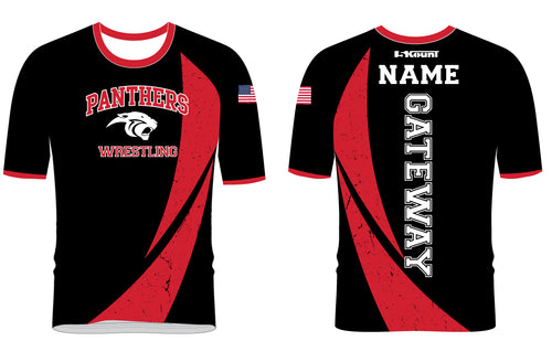 Gateway Panthers Wrestling Sublimated Fight Shirt - 5KounT2018