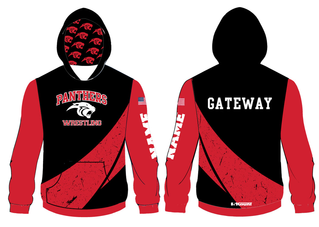 Gateway Panthers Wrestling Sublimated Hoodie - 5KounT2018