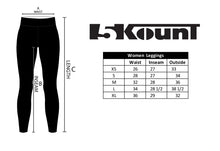 Roxbury Track & Field Sublimated Ladies Legging - 5KounT2018