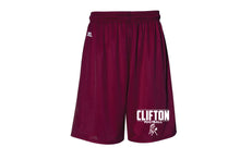Clifton Football Russell Athletic Tech Shorts - Maroon