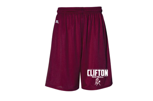 Clifton Football Athletic Shorts - Maroon