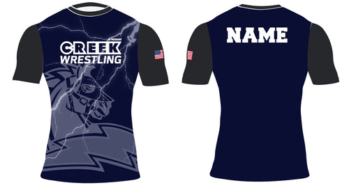 Creek Wrestling Sublimated Compression Shirt - 5KounT2018
