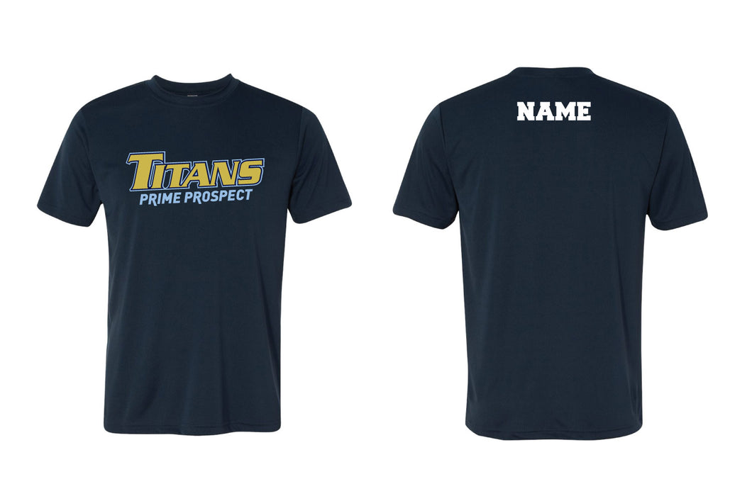 Titans Baseball Dryfit Performance Tee - Navy - 5KounT