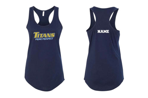 Titans Baseball Ladies Tank Top - Navy - 5KounT