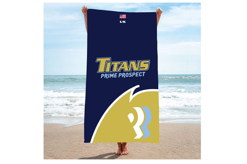 Titans Baseball Sublimated Beach Towel - 5KounT