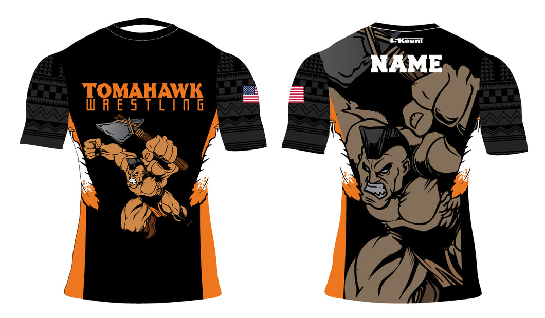 Tomahawk Wrestling Sublimated Compression Shirt - 5KounT