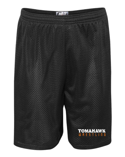 Tomahawk Wrestling Tech Shorts - Black - 5KounT