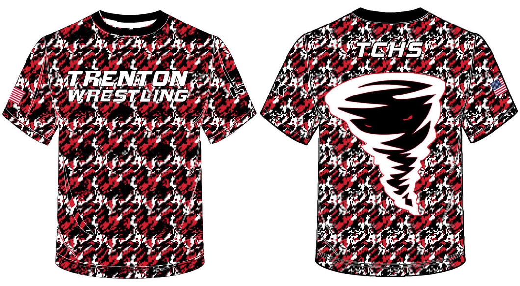 Trenton Wrestling Sublimated Camo Shirt - 5KounT