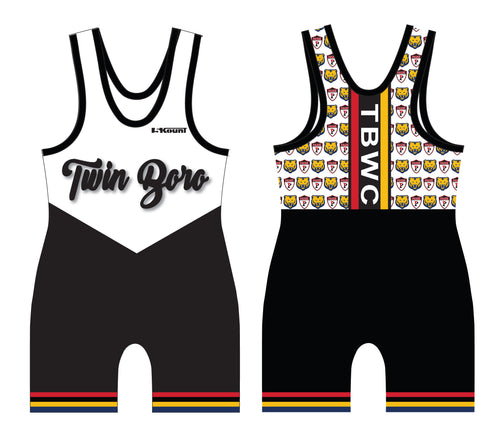 TWBC Wrestling Sublimated Men's Singlet - 5KounT