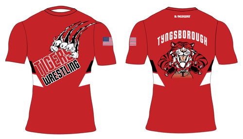Tyngsborough Youth/Rec Team Wrestling Sublimated Compression Shirt - 5KounT